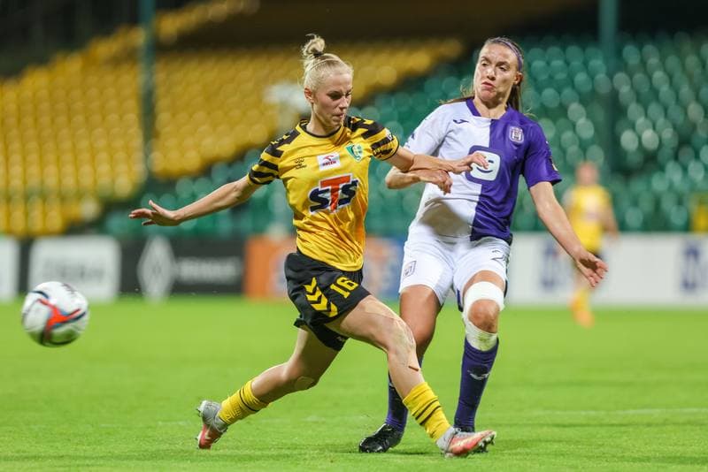 Football. UEFA Women's Champions League. GKS Katowice - RSC Anderlecht. 06.09.2023