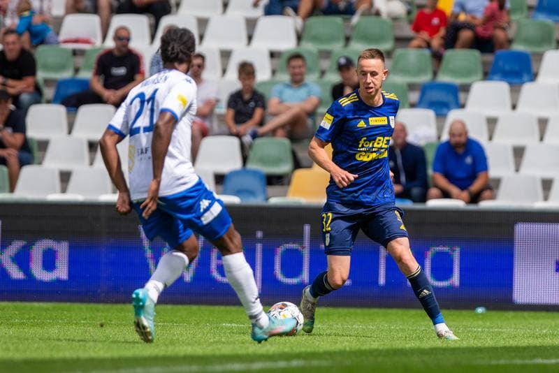 Football. Fortuna I Liga. Podbeskidzie Bielsko-Biala - Arka Gdynia. 17.07.2022