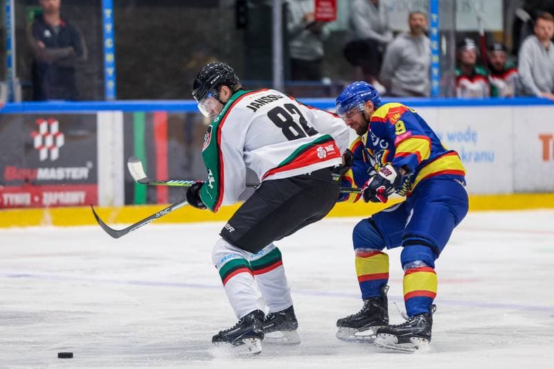 Ice Hockey. Tauron Hokej Liga. GKS Tychy - PZU Podhale Nowy Targ. 08.09.2023