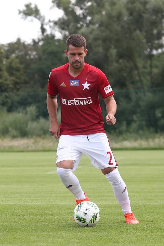 Football. Wisla Krakow. Photo Session. 03.08.2016