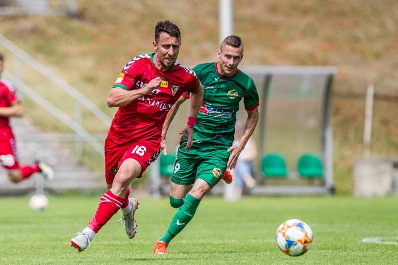 Football. Friendly Match. Zaglebie Sosnowiec - Lechia Tomaszow Mazowiecki. 20.07.2019