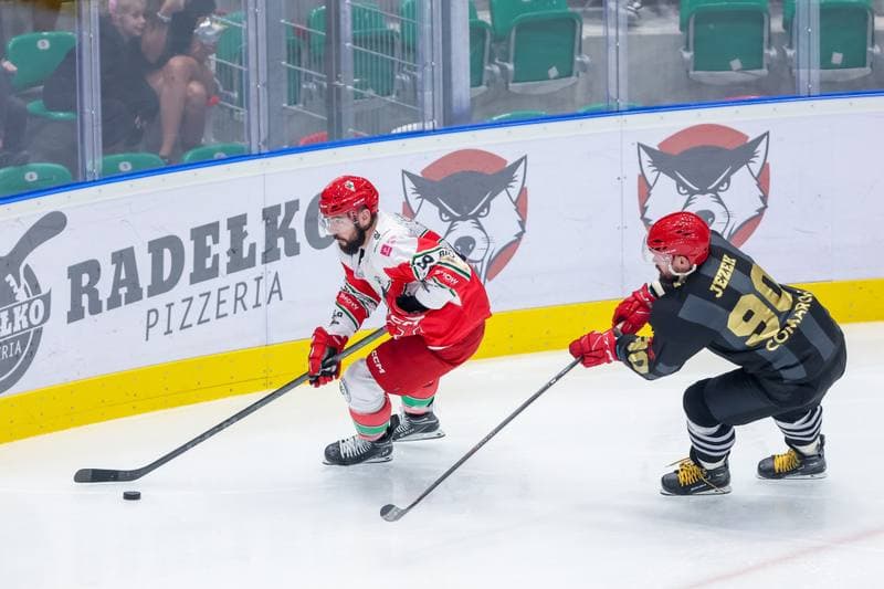 Ice Hockey. Tauron Hokej Liga. Zaglebie Sosnowiec - Comarch Cracovia. 10.09.2023