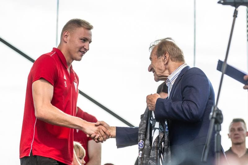 Football. Gornik Zabrze. Team Presentation. 20.07.2019