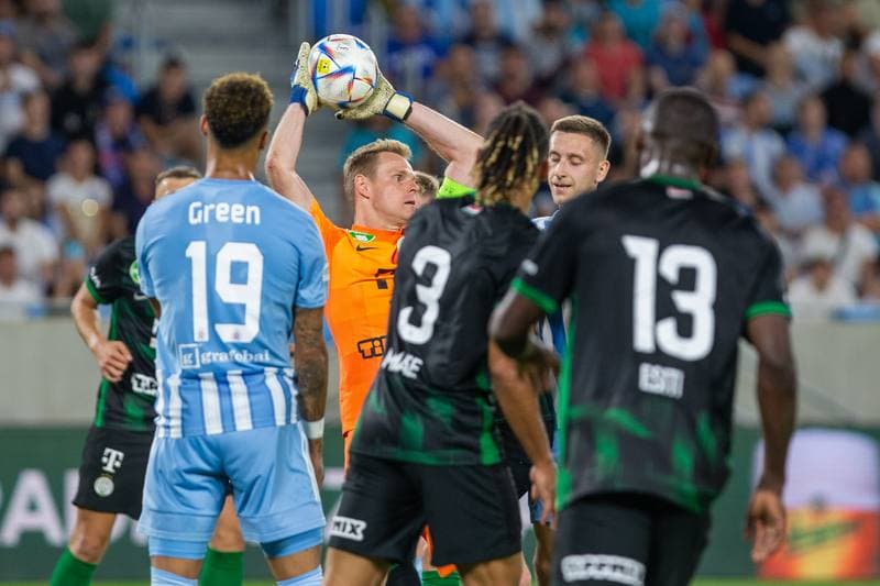 Football. UEFA Champions League. Slovan Bratislava - Ferencvaros. 27.07.2022