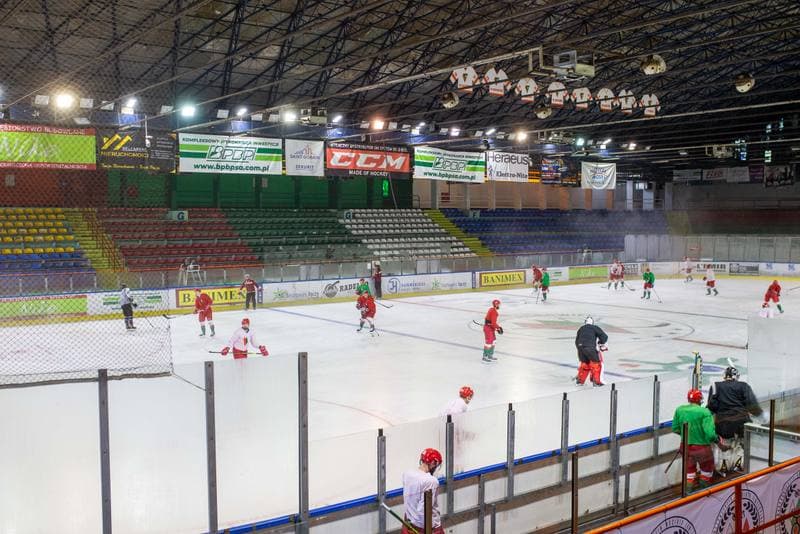 Ice Hockey. Zaglebie Sosnowiec. Training. 02.08.2022
