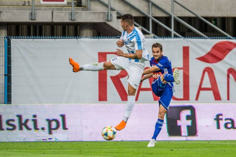 Football. UEFA Europa League. Piast Gliwice - FK Riga. 25.07.2019
