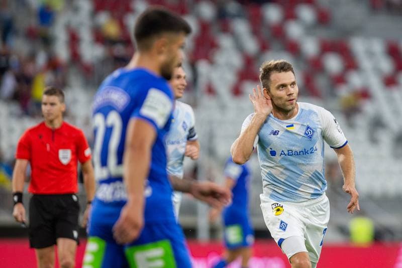 Football. UEFA Champions League. Dynamo Kyiv - Sturm Graz. 03.08.2022