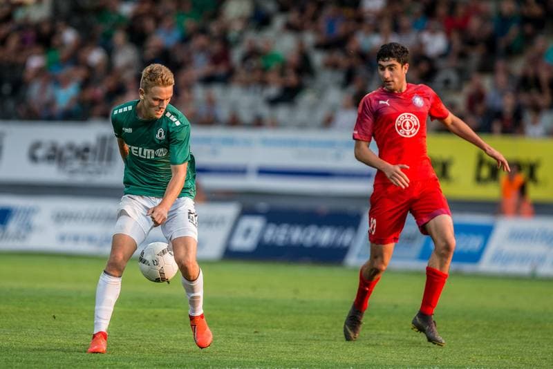 Football. UEFA Europa League. FK Jablonec - FC Pyunik Yerevan. 01.08.2019