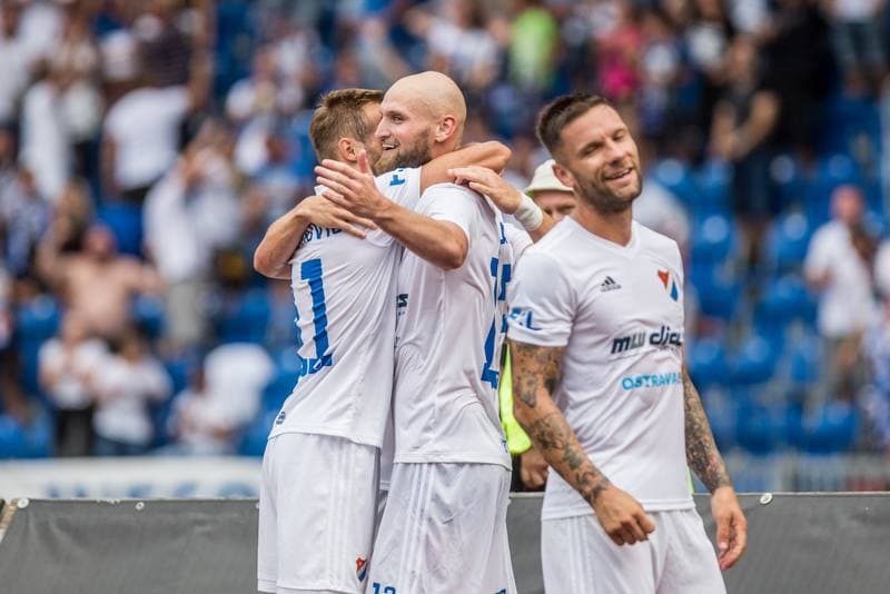 Football. Fortuna:Liga. Banik Ostrava - Bohemians 1905. 10.08.2019