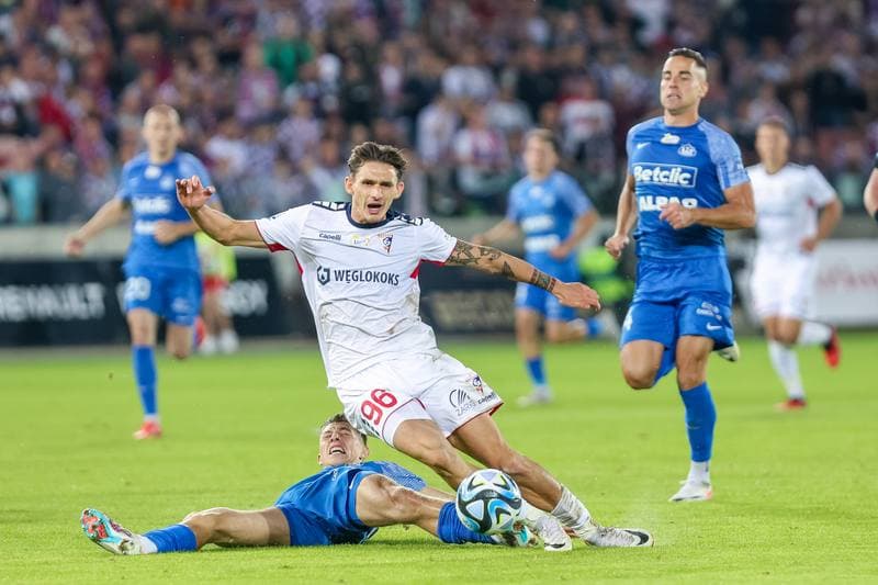 Football. PKO BP Ekstraklasa. Gornik Zabrze - Ruch Chorzow. 15.09.2023