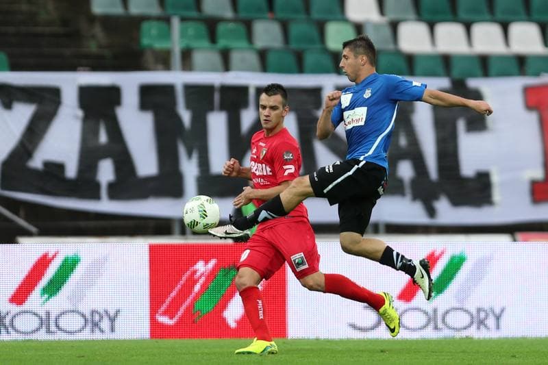 Football. I Liga. Zaglebie Sosnowiec - Sandecja Nowy Sacz. 21.08.2016