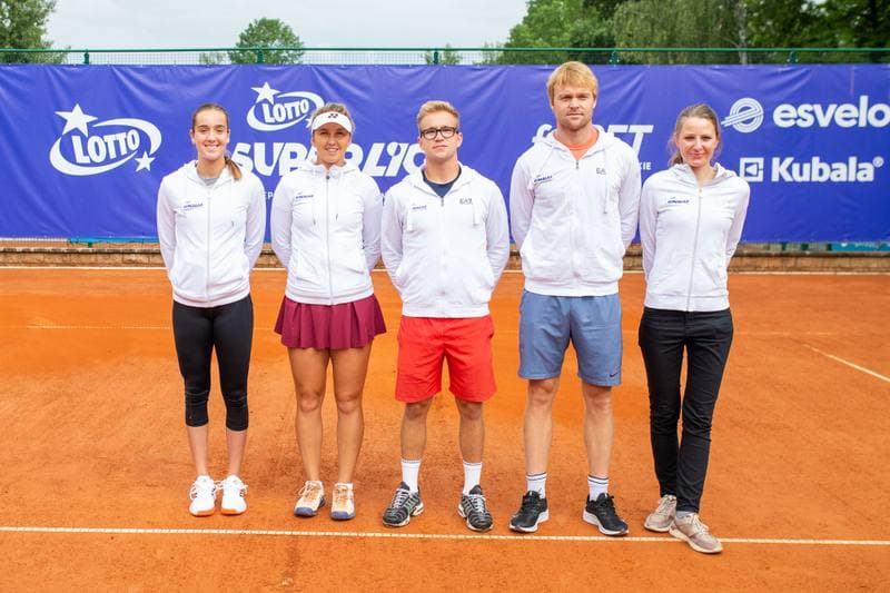 Tennis. Lotto SuperLiga. KT Kubala Ustron - Park Tenisowy Olimpia Poznan. 07.08.2022