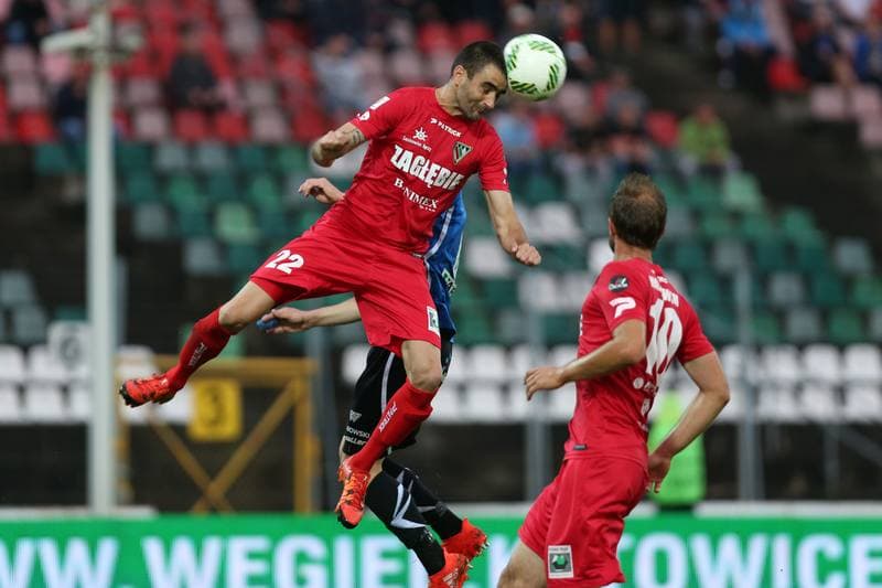 Football. I Liga. Zaglebie Sosnowiec - Sandecja Nowy Sacz. 21.08.2016