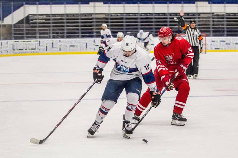 Ice Hockey. Friendly Match. Poland U20 - HK Nitra. 16.08.2019
