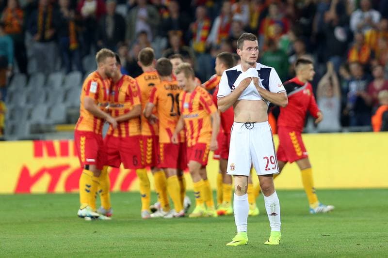 Football. Lotto Ekstraklasa. Korona Kielce - Wisla Krakow. 22.08.2016