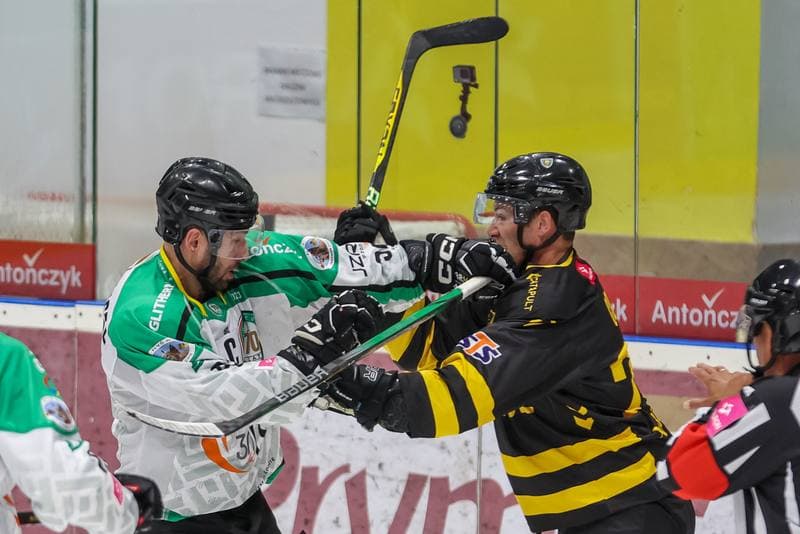 Ice Hockey. Tauron Hokej Liga. JKH GKS Jastrzebie - GKS Katowice. 19.09.2023