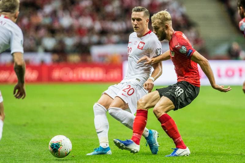 Football. Euro 2020 Qualifiers. Poland - Austria. 09.09.2019