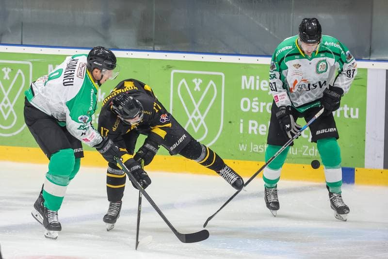 Ice Hockey. Tauron Hokej Liga. JKH GKS Jastrzebie - GKS Katowice. 19.09.2023