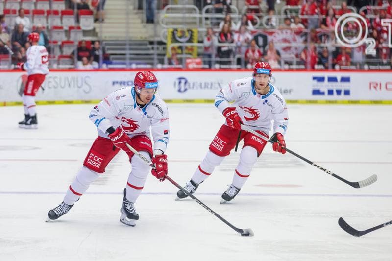 Ice Hockey. Tipsport Extraliga. Ocelari Trinec - Bily Tygri Liberec. 21.09.2023
