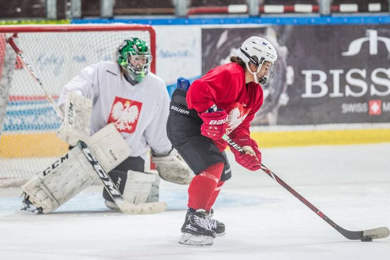 Ice Hockey. Poland national team. Training. 24.09.2019