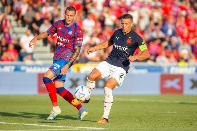Football. UEFA Conference League. Rakow Czestochowa - Slavia Prague. 18.08.2022