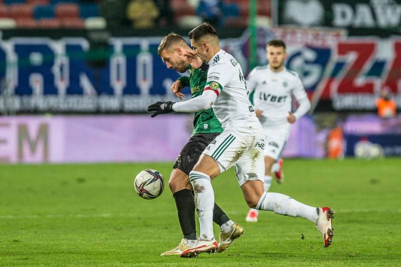 Football. PKO BP Ekstraklasa. Gornik Zabrze - Slask Wroclaw. 03.12.2021