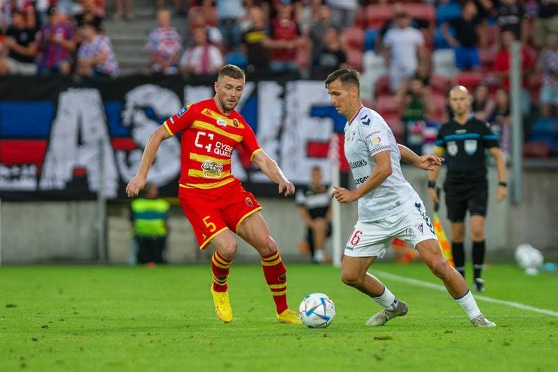 Football. PKO BP Ekstraklasa. Gornik Zabrze - Jagiellonia Bialystok. 26.08.2022