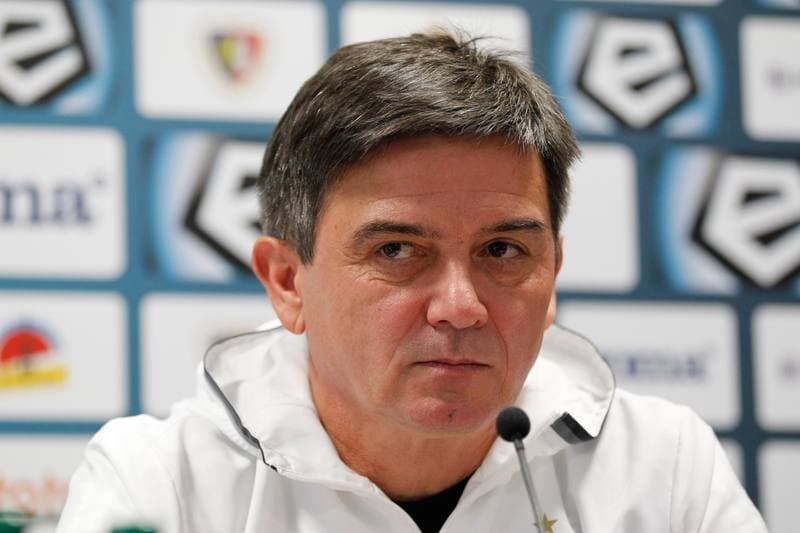 Football. Piast Gliwice. Press Conference. 13.10.2016