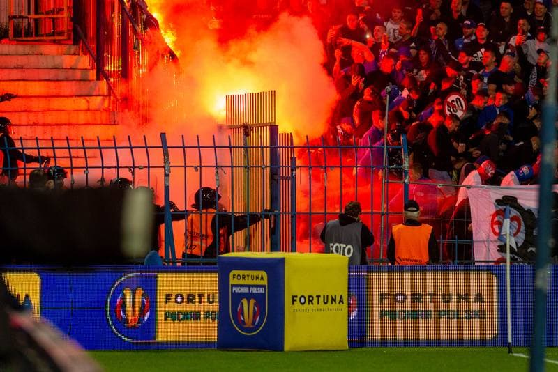 Football. Fortuna Puchar Polski. Ruch Chorzow - Gornik Zabrze. 01.09.2022