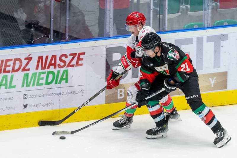 Ice Hockey. Tauron Hokej Liga. Zaglebie Sosnowiec - GKS Tychy. 06.10.2023