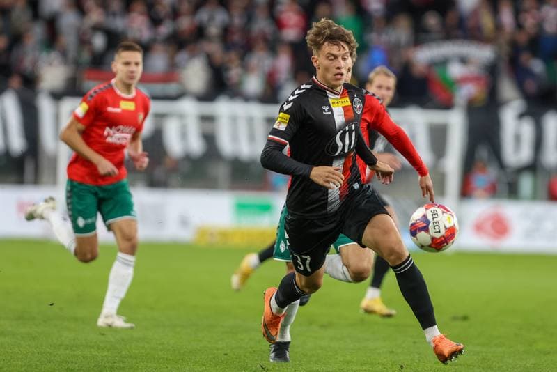 Football. Fortuna I Liga. Zaglebie Sosnowiec - Polonia Warszawa. 08.10.2023