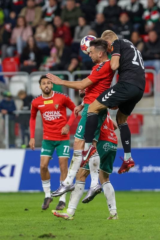 Football. Fortuna I Liga. Zaglebie Sosnowiec - Polonia Warszawa. 08.10.2023