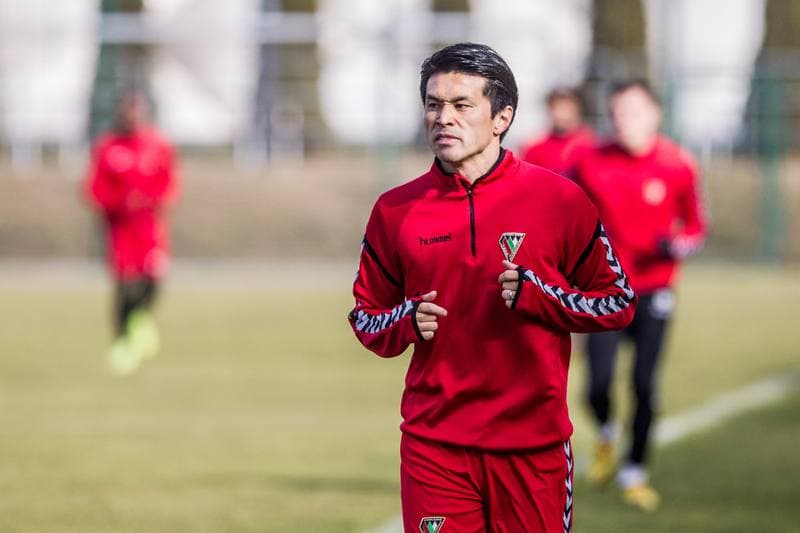 Football. Zaglebie Sosnowiec. Training. 20.02.2020