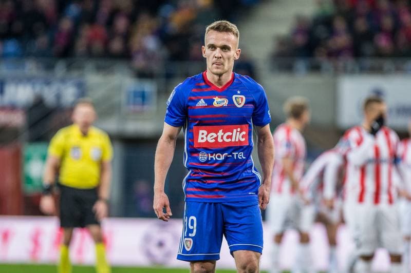 Football. PKO BP Ekstraklasa. Piast Gliwice - Cracovia Krakow. 22.02.2020