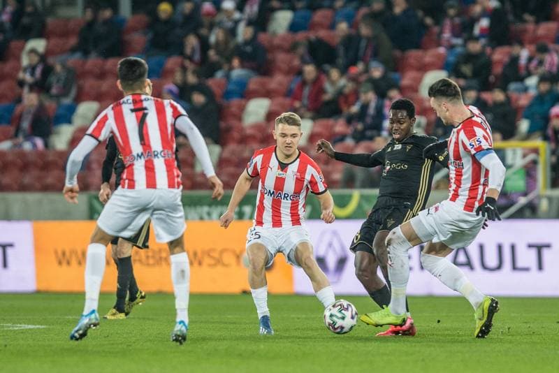 Football. PKO BP Ekstraklasa. Gornik Zabrze - Cracovia Krakow. 06.03.2020