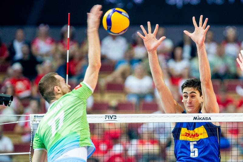Volleyball. FIVB Men's World Championship. Italy - Slovenia. 10.09.2022
