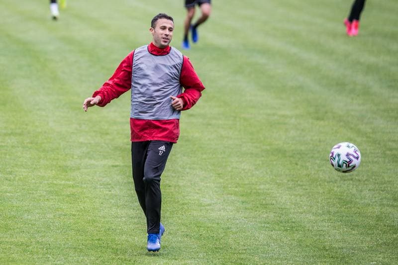 Football. Gornik Zabrze. Training. 12.05.2020