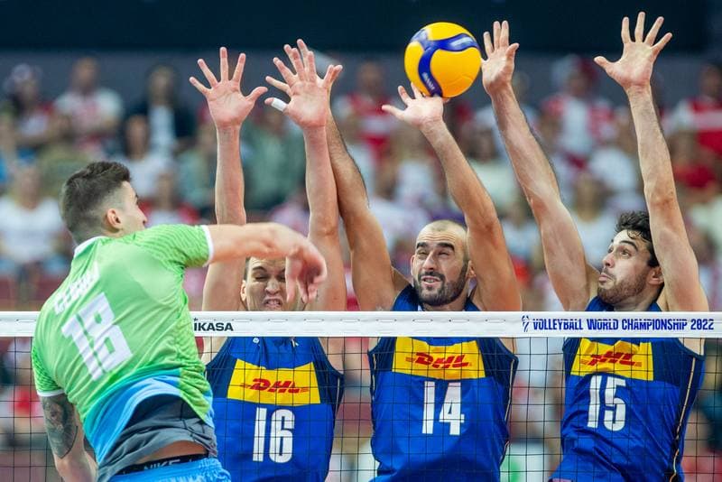 Volleyball. FIVB Men's World Championship. Italy - Slovenia. 10.09.2022