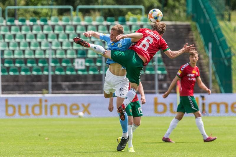 Football. Fortuna I Liga. Zaglebie Sosnowiec - Stomil Olsztyn. 07.06.2020
