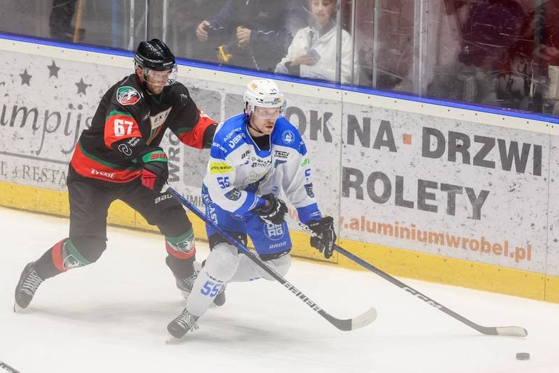 Ice Hockey. Tauron Hokej Liga. Re-Plast Unia Oswiecim - GKS Tychy. 20.10.2023