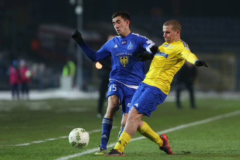 Football. Lotto Ekstraklasa. Ruch Chorzow - Arka Gdynia. 05.12.2016
