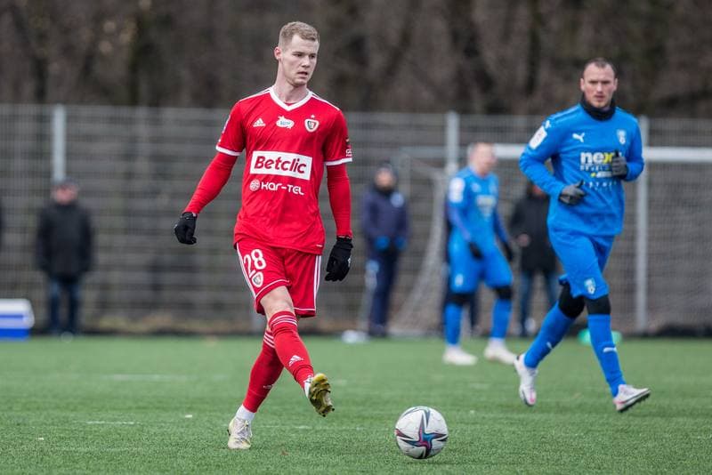 Football. Sparing. Piast Gliwice - LKS Goczalkowice Zdroj. 15.01.2022