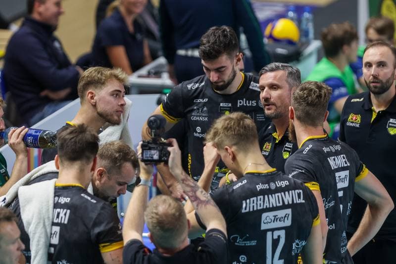Volleyball. PlusLiga. GKS Katowice - Trefl Gdansk. 22.10.2023