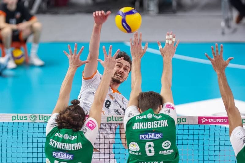Volleyball. PlusLiga. Jastrzebski Wegiel - Indykpol AZS Olsztyn. 24.10.2023