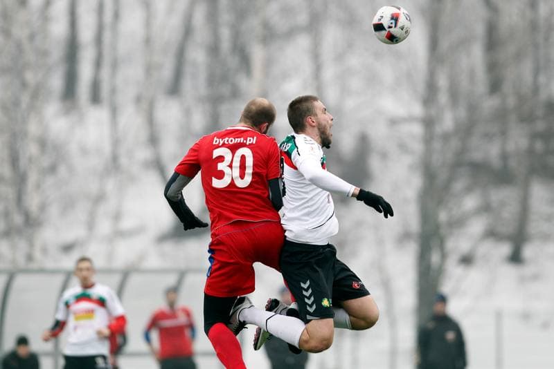 Football. Sparing. Polonia Bytom - GKS Tychy. 04.02.2017
