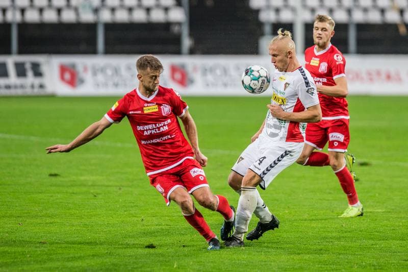 Football. Fortuna I Liga. Zaglebie Sosnowiec - Resovia Rzeszow. 04.11.2020