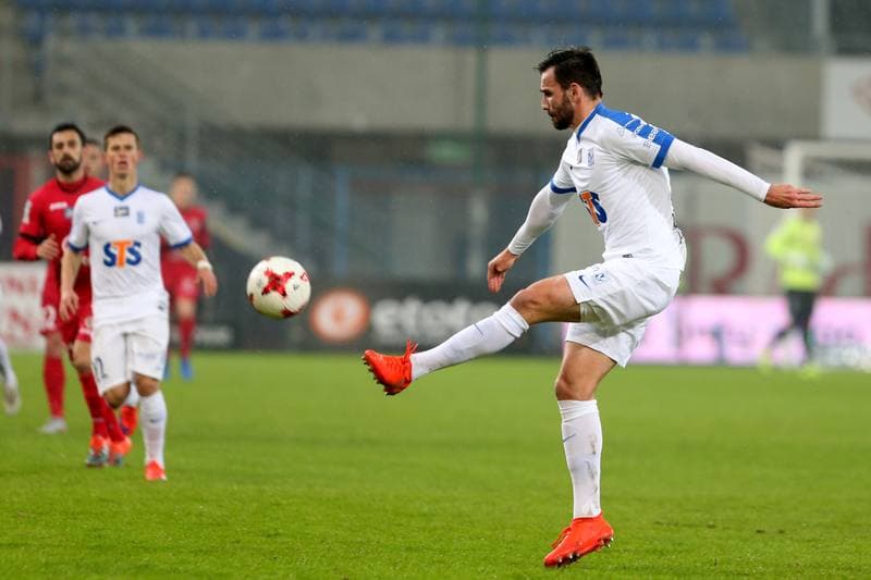 Football. Lotto Ekstraklasa. Piast Gliwice - Lech Poznan. 18.02.2017