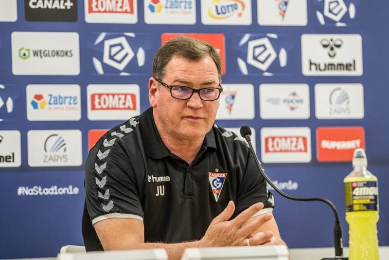 Football. Gornik Zabrze. Press Conference. 03.02.2022