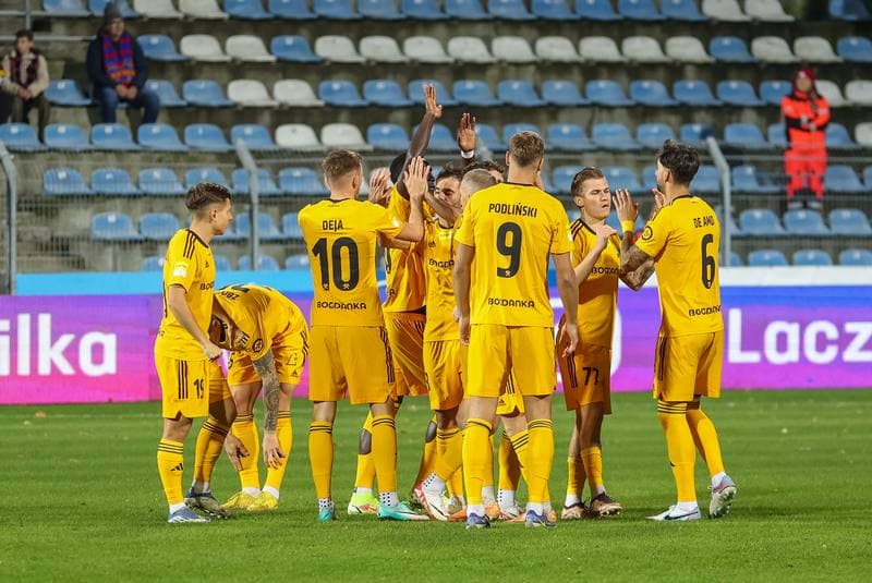 Football. Fortuna I Liga. Odra Opole - Gornik Leczna. 04.11.2023