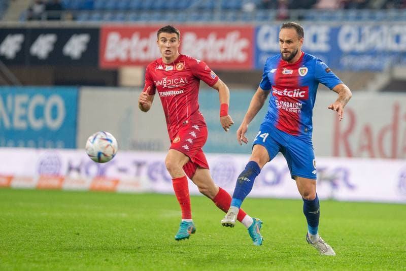 Football. PKO BP Ekstraklasa. Piast Gliwice - Widzew Lodz. 10.10.2022